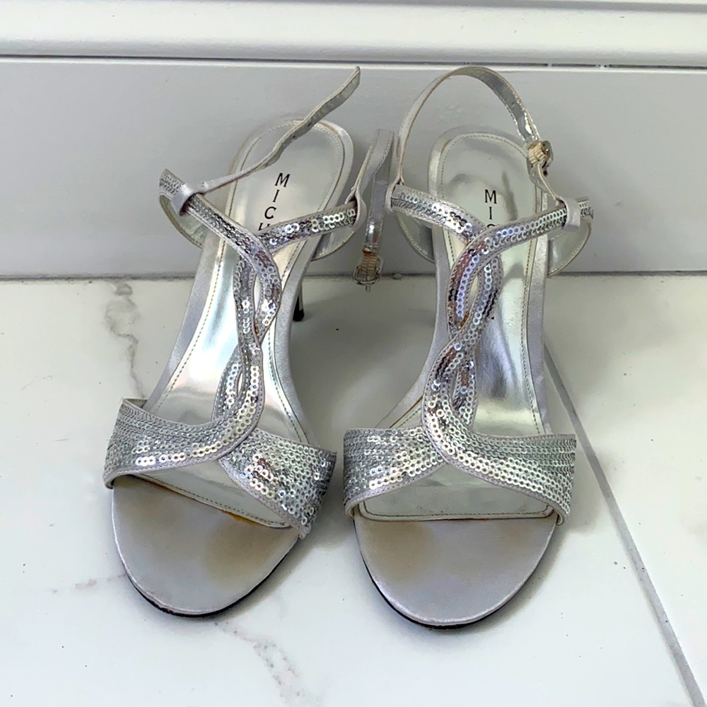Silver heels